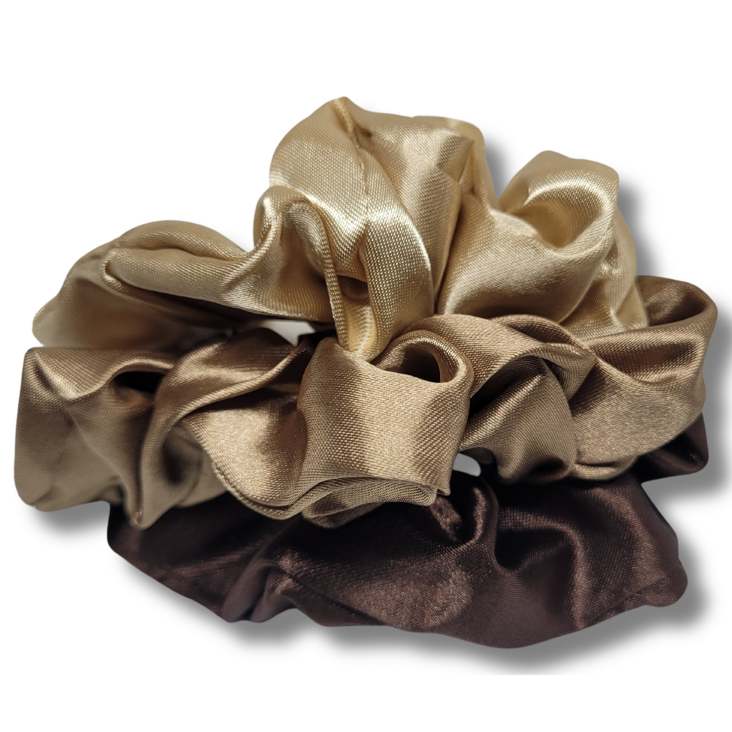 Nude Palette Satin Scrunchies 3pk