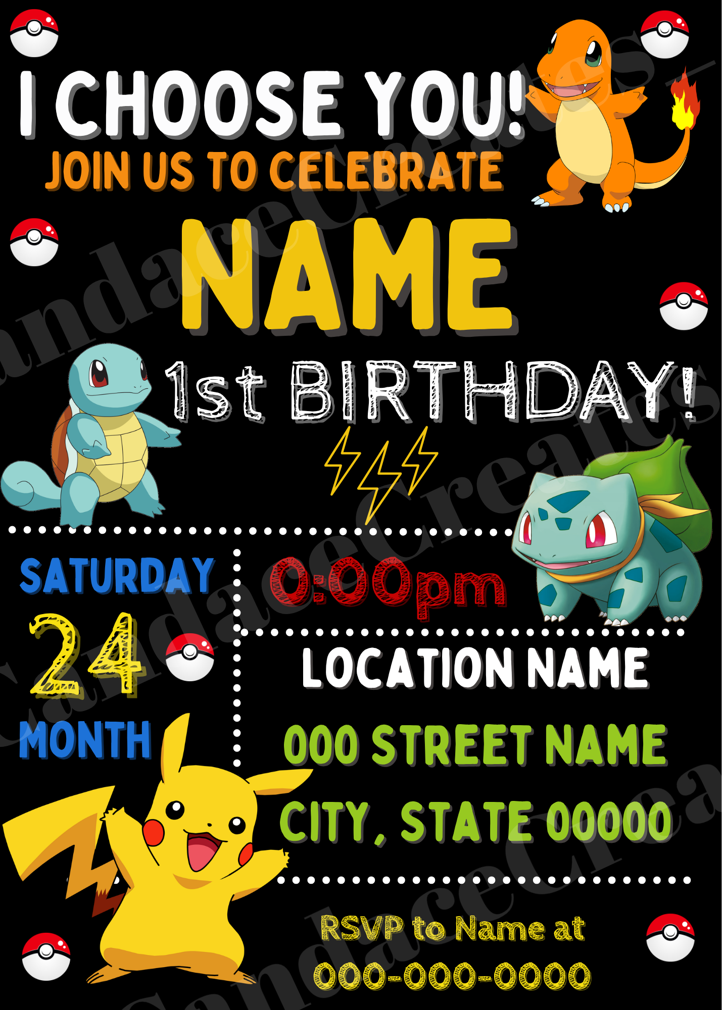 Pokémon Invite