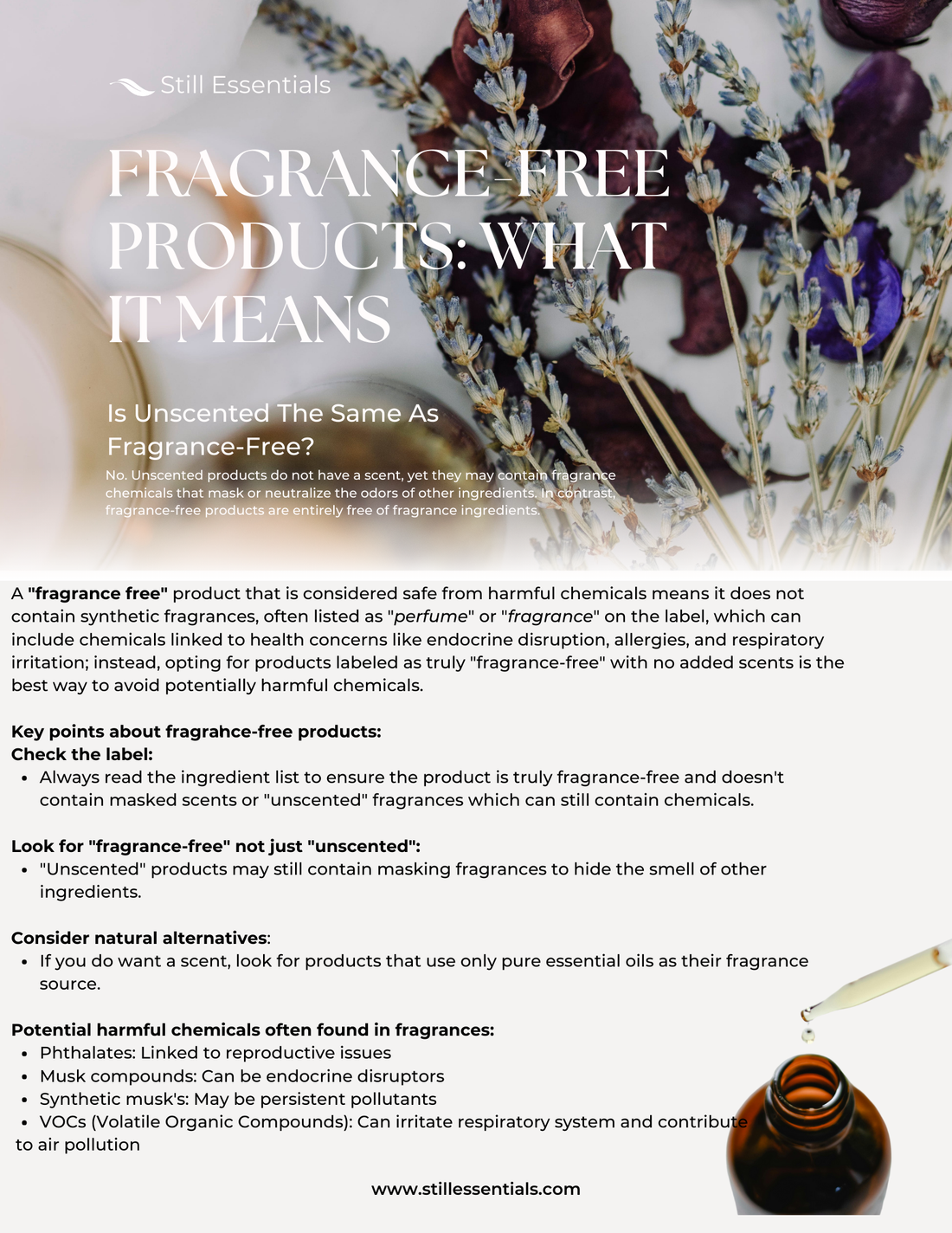 Fragrance-Free Products: What It Means