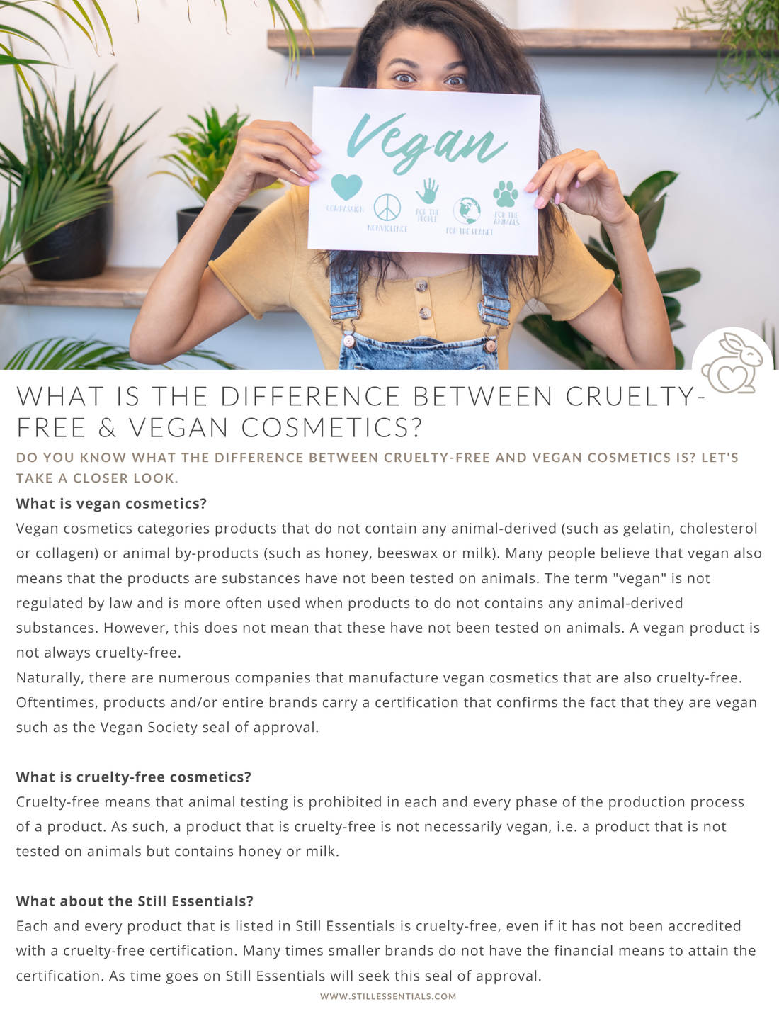 What Is The Difference Between Cruelty-Free & Vegan Cosmetics?